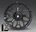17インチ LEXXEL InFerno インフェルノ ブラッククリア 17x8.0+38 114.3/127-10H ハブ 73.2 新品 アルミホイール 1...