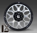 17インチ LEXXEL InFerno インフェルノ ホワイトマシニング 17x8.0+38 114.3/127-10H ハブ 73.2 新品 アルミホイール...