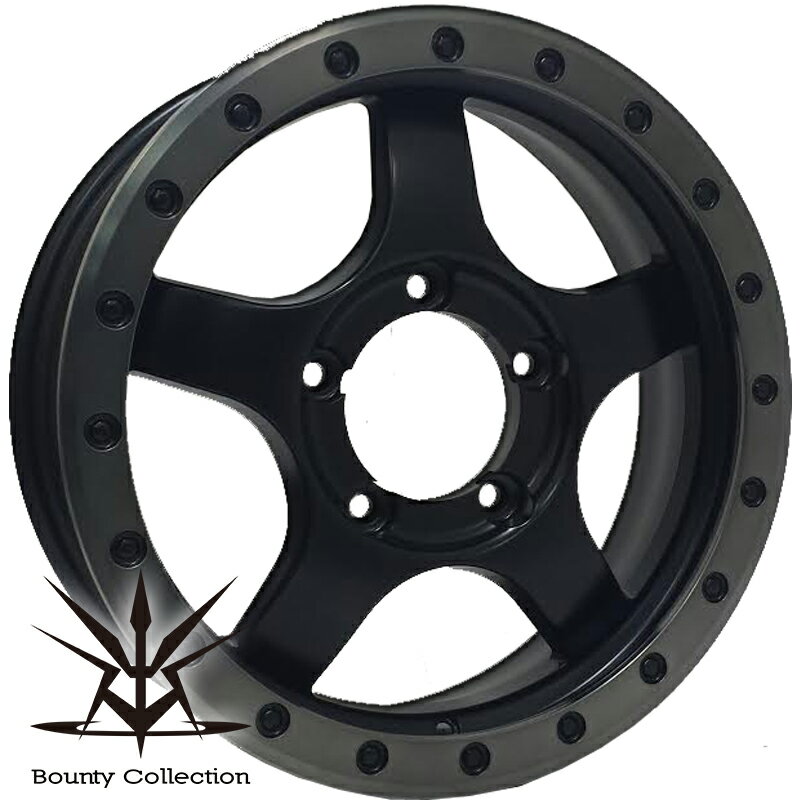 Bounty Collection バウンティコレクション BDX05 16×5.5 +20 139.7-5H ホイールのみ 1本から ジムニー用