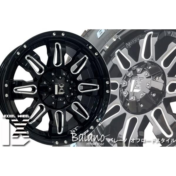 LEXXEL【Balano offroad style】JEEP ラングラー,コマンダー,グランドチェロキー 17インチ BF オールテレン 265/65R17,265/70R17,285/70R17