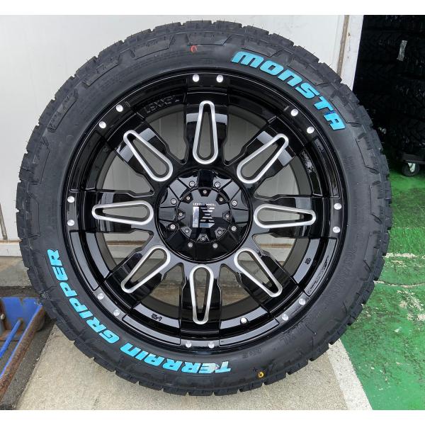 LEXXEL [Balano] ランドクルーザー200系 100系 LX570 タンドラ セコイア 20インチ MONSTA TIRE TERRAIN GRIPPER 265/50R20,285/50R20,285/55R20