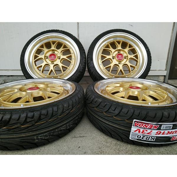 軽自動車 タイヤホイールセット 16インチ BD00 KENDA KR20 165/40R16 165/45R16 165/50R16 新品 4本