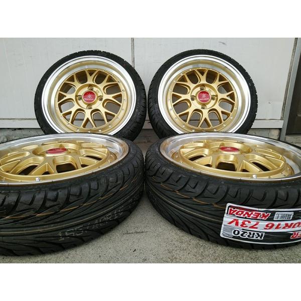 軽自動車 タイヤホイール 16インチ BD00 KENDA KR20 165/45R16 165/50R16 新品 4本
