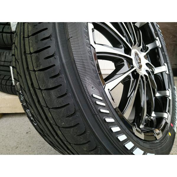 ハイエース200系 タイヤホイール ヨコハマ パラダ ホワイトレター 225/50R18 車検対応 バン規格適合 18インチ BD12