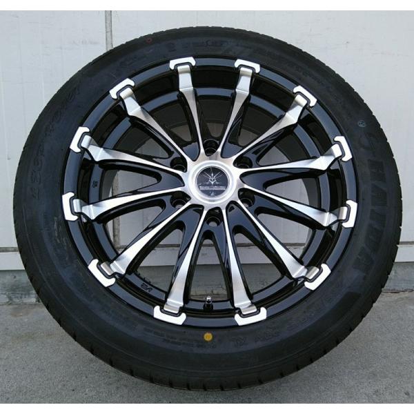 Rakuten - 200系ハイエース タイヤホイール 18インチ BD12 海外輸入タイヤ 225/50R18
