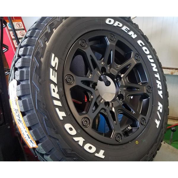 Rakuten - 愛情梱包 ジムニー JB23 JB64 16インチ Bounty Collection BDX08 トーヨーオープンカントリーRT 185/85R16 ホワイトレター