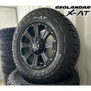 D5 RAV4 エクストレイル アウトランダー タイヤホイールセット 16インチ DeathRock ヨコハマタイヤ ジオランダー X-AT G016 235/70R16
