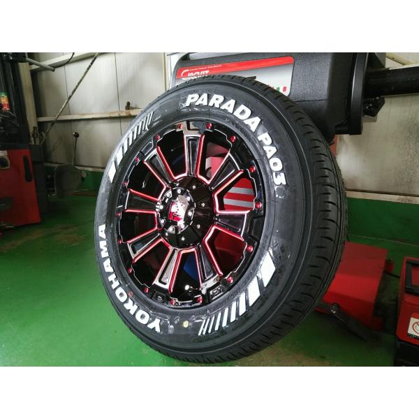 YOKOHAMA PARADA 襳ϥޥ ѥ 215/65R16 ۥ磻ȥ쥿 200 ϥ ۥ 16 DeathRock ǥå