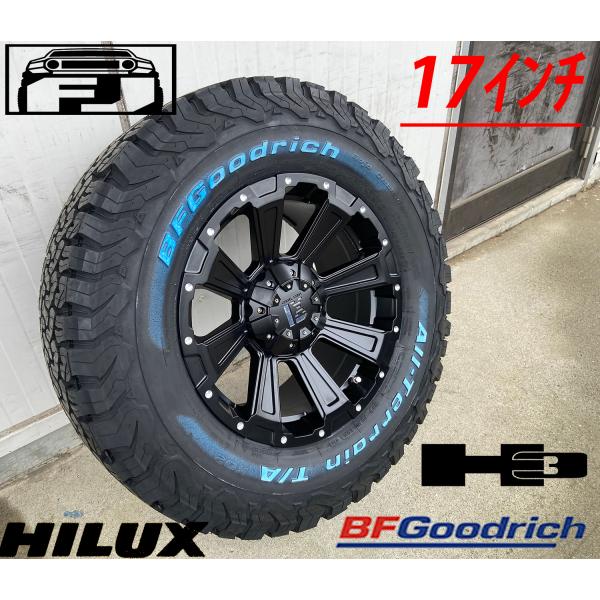 LEXXEL Deathrock offroad style プラド,サーフ,FJ,ハマー H3 17インチ BFグッドリッチ オールテレン KO2 265/70R17 , 285/70R17 ホワイトレター