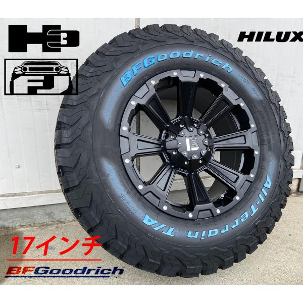 LEXXEL Deathrock offroad style プラド,サーフ,FJ,ハマー H3 17インチ BFグッドリッチ オールテレン KO2 265/70R17 , 285/70R17 ホワイトレター