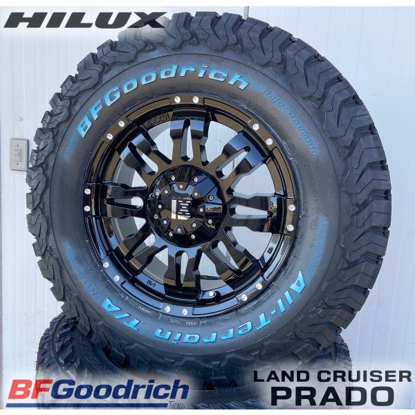 当店イチオシ!! LEXXEL Balano ハイラックス プラド FJ H3 タホ 17インチ BF オールテレン KO2 265/65R17,265/70R17,285/70R17 新品 タイヤホイールセット