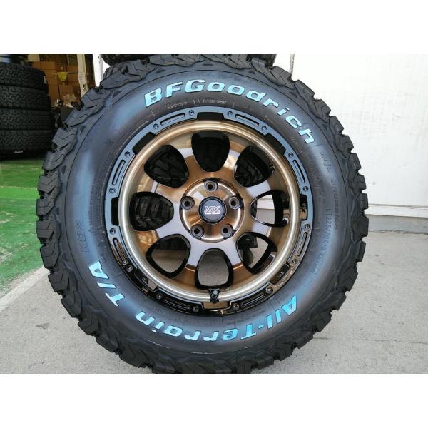 Rakuten - デリカ D5 エクストレイル タイヤ ホイールセット BF グッドリッチ オールテレーン KO2 225/70R16 マッドクロス グレイス
