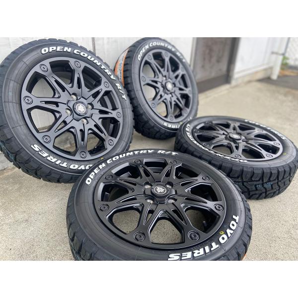 人気No.1 ハスラー タフト ウェイク エブリィ アトレーワゴン ハイゼット 15インチ トーヨー オープンカントリーRT 165/60R15 ホワイトレター