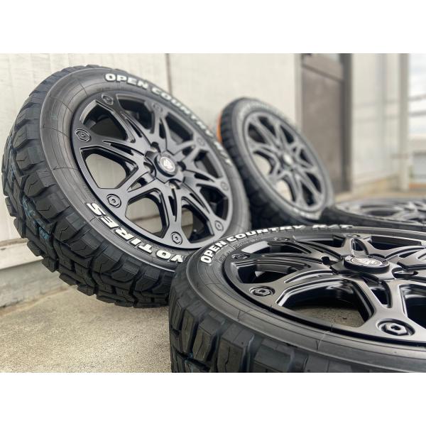 人気No.1 ハスラー タフト ウェイク エブリィ アトレーワゴン ハイゼット 15インチ トーヨー オープンカントリーRT 165/60R15 ホワイトレター