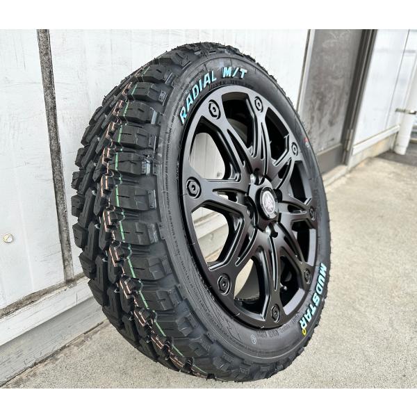 Rakuten - 10月下旬入荷 タイヤホイール 新品4本セット　軽トラック ハイゼット ジャンボ ノーマル車高 マッドスター ラジアル MT 165/60R15 15インチ MUD-X