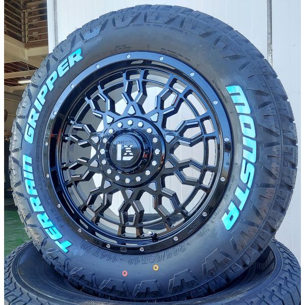 ランクル100 シグナス 18インチ LEXXEL PreDator プレデター MONSTA TERRAINGRIPPER 285/60R18 285/65R18