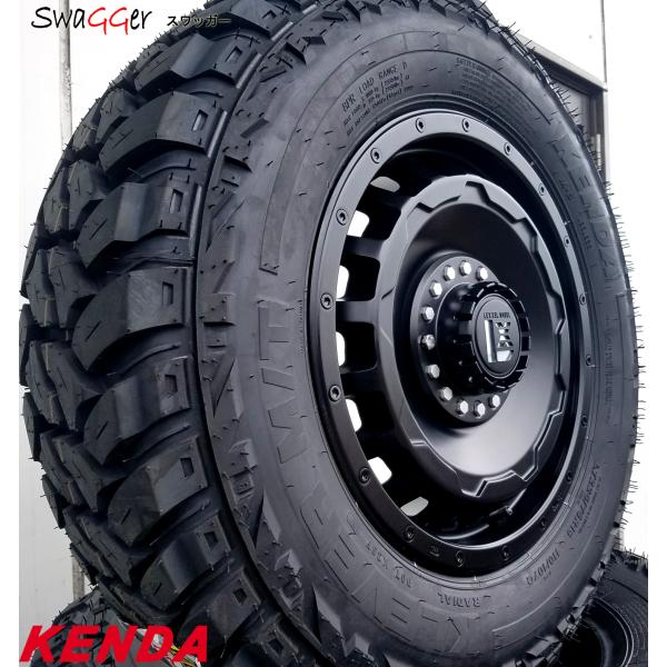 Rakuten - D5 デリカ エクストレイル クロスロード CX5 RAV4 16インチ LEXXEL SwaGGer スワッガー KENDA KR29 225/75R16 アウトラインホワイトレター