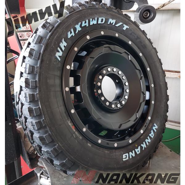 Rakuten - ジムニー JB23 JB64 JA11 JA12 JA22 タイヤホイール 16インチ ナンカン FT9 175/80R16 ホワイトレター 4本セット