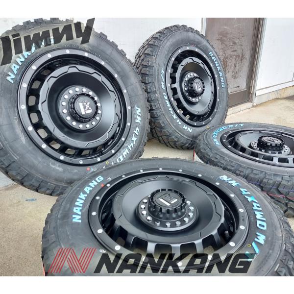 Rakuten - ジムニー JB23 JB64 JA11 JA12 JA22 タイヤホイール 16インチ ナンカン FT9 175/80R16 ホワイトレター 4本セット
