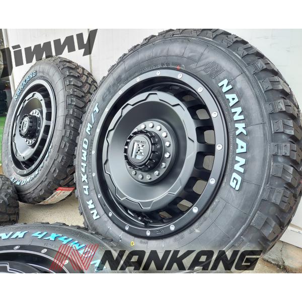 Rakuten - ジムニー JB23 JB64 JA11 JA12 JA22 タイヤホイール 16インチ ナンカン FT9 175/80R16 ホワイトレター 4本セット