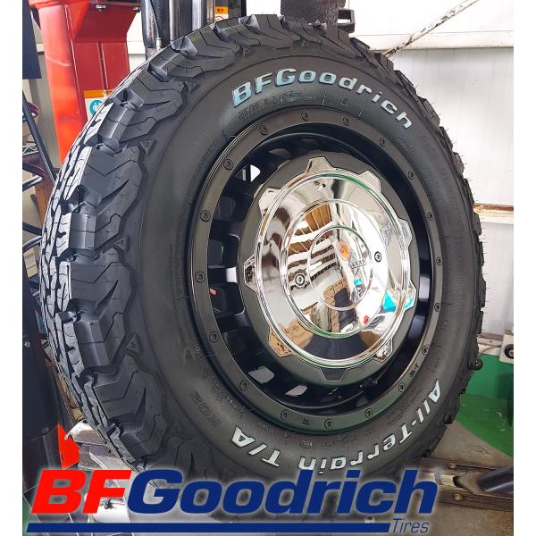 ジムニーシエラ JB74 16インチ LEXXEL SwaGGer Old style スワッガー BF Goodrich ALLTERRAIN KO2 215/70R16 225/70R16 225/75R16 ホワイトレター