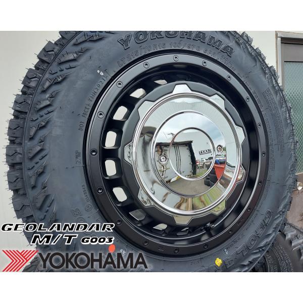 D5 デリカ エクストレイル クロスロード CX5 RAV4 16インチ LEXXEL SwaGGer Old style スワッガー ヨコハマ ジオランダー MT G003 225/75R16 215/70R16 225/70R16