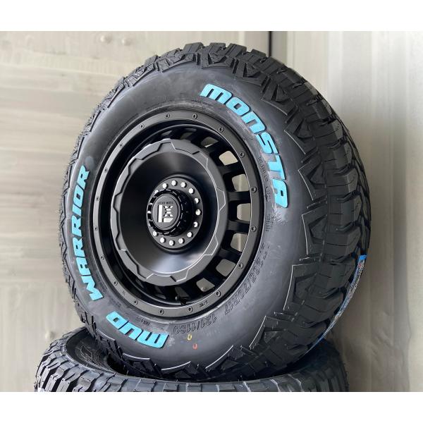 120 150 プラド ハイラックス サーフ FJクルーザ H3 17インチ SwaGGer モンスター マッドウォーリアー 265/65R17 265/70R17 ホワイトレター