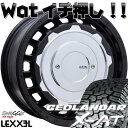 アルファード ステップワゴン プリウスα LEXXEL SwaGGer Old style タイヤホイールセット 16インチ ヨコハマ ジオランダー X-AT 235/70R16 215/70R16