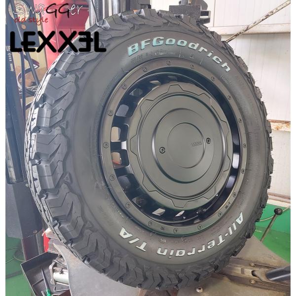 ジムニーシエラ JB74 16インチ LEXXEL SwaGGer Old style スワッガー BF Goodrich ALLTERRAIN KO2 215/70R16 225/70R16 225/75R16 ホワイトレター