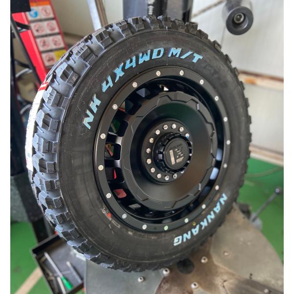 Rakuten - ジムニー JB23 JB64 JA11 JA12 JA22 タイヤホイール 16インチ ナンカン FT9 175/80R16 ホワイトレター 4本セット