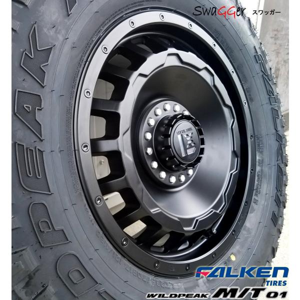 Rakuten - プラド ハイラックス サーフ FJクルーザー H3 17インチ LEXXEL SwaGGer スワッガー FALKEN WILD PEAK MT01 265/70R17 285/70R17