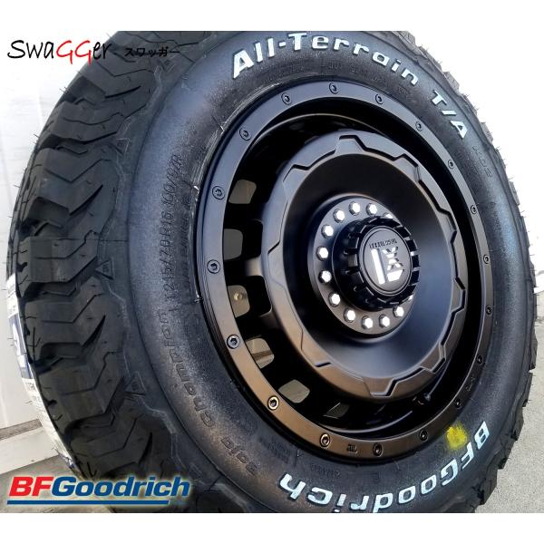 ジムニーシエラ JB74 16インチ LEXXEL SwaGGer スワッガー BF Goodrich ALLTERRAIN KO2 215/70R16 225/70R16 225/75R16 ホワイトレター
