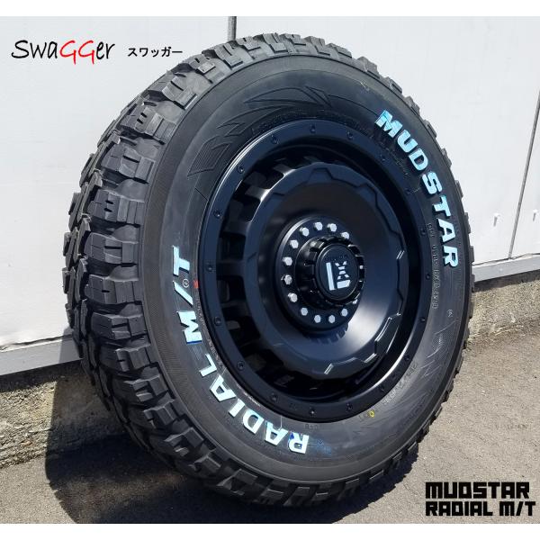 デリカ D5 エクストレイル クロスロード 16インチ LEXXEL SwaGGer スワッガー マッドスター 215/65R16 215/70R16 225/70R16 ホワイトレター