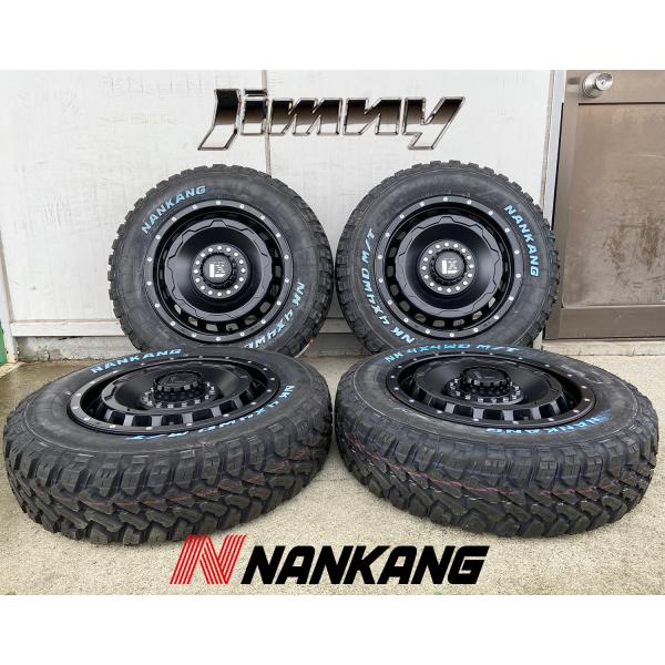 値下げ★175/80R16★マッドタイヤ　MTタイヤ　ナンカン　ホワイトレター　4本　2019年　バリ山 パンク無し　ジムニーなど 倉庫保管　NANKANG 91S NANKANG（ナンカン） 4本セット 175/80R16 タイヤ サマータイヤ FT-9 M