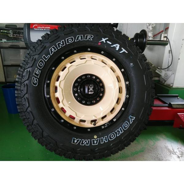 人気タイヤ ヨコハマ ジオランダー X-AT 235/70R16 デリカ D5 RAV4 エクストレイル アウトランダー ホイールセット LEXXEL SwaGGer