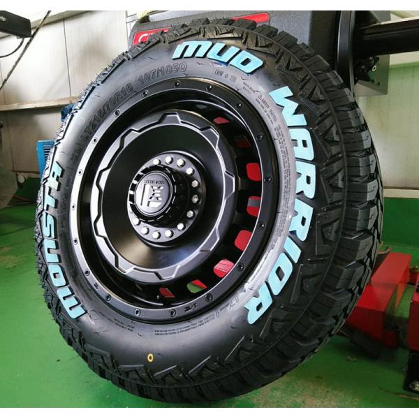 サマータイヤ ジムニー シエラ JB74W タイヤホイール 16インチ LEXXEL SwaGGer モンスタタイヤ MUDWARRIOR 215/70R16