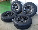 150系 プラド ハイラックス FJ H3 パジェロ スタッドレスタイヤホイールセット 17インチ LEXXEL DeathRock SAILUN WST3 265/65R17 265/70R17