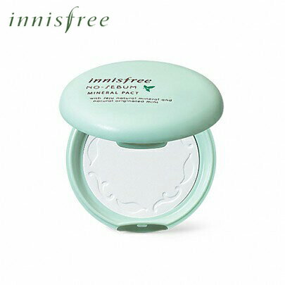 イニスフリー ノーセバム ミネラル パクト ノーシーバム innisfree プレストパウダー 韓国コスメ パウダー 化粧崩れ 皮脂 テカリ 皮脂崩れ 油とり 毛穴 カバー マスクにつかない 化粧直し 天然 ミネラル ミント ゆうパケット 送料無料