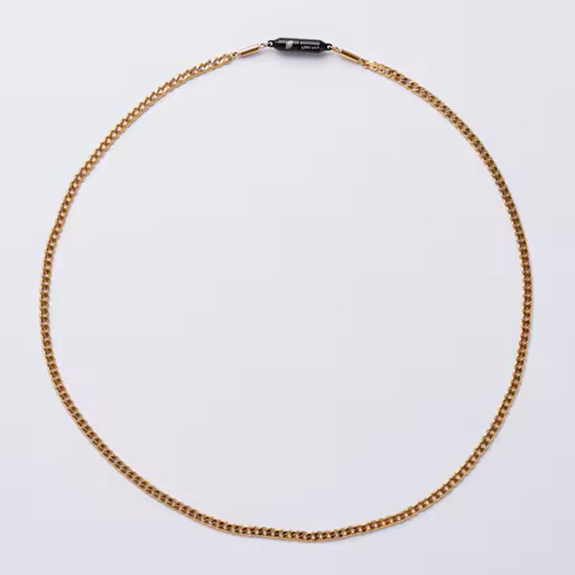 磁気ネックレス アンラスト KiHei 喜平 ネックレス ゴールド 53cm 磁気ループ 磁気ネックレス 医療機器認証 ネオジム永久磁石 150ミリテスラ 2個 UNrust UN-301G6