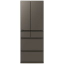 冷蔵庫(600~650L) 大型冷蔵庫 三菱 6ドア 幅68.5cm 602L フレンチドア(観音開き) グランドアンバーグレー MR-MZ60M-H