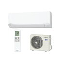 エアコン(~2.8kw) 室内外機セット 6畳 8畳 10畳 暖房 冷房 パナソニック 壁掛形 6畳程度 シングル 単相100V ワイヤレス 室内電源 ルームエアコン CS-225DJ-W