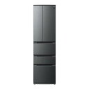 冷蔵庫(401~500L) シャープ SJ-MF51P-H 6ドア 505L フレンチドア(観音開き) プラズマクラスター 幅68.5cm ダスクダークメタル系