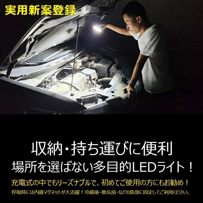 グッドグッズ 懐中電灯・フラッシュライト YC-03W ソーラーパネル 40W 充電器 防災 電気代 小型 スマホ A4 コンパクト 太陽光パネル 折りたたみ 超薄型 アウトドア キャンプ 緊急 防災 ライト フラッシュライト 懐中電灯 a-denki-10058365 アサヒデンキ 楽天市場店 サンプル画像3