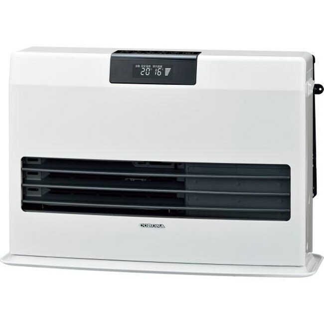 ヒーター・ストーブ ヒーター スートーブ 暖房器具 暖房 コロナ FF式温風ヒーター 標準タイプ 木造14畳 ガス化式 ナチュラルホワイト WGシリーズ／カートリッジタンク式 FF-WG52YK-W