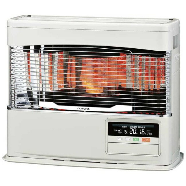 ヒーター・ストーブ ヒーター スートーブ 暖房器具 暖房 コロナ FF式輻射石油ストーブ ホワイト PKシリーズ FF式輻射（ラウンドタイプ） 木造18畳 コンクリート28畳 FF-6825PK-W
