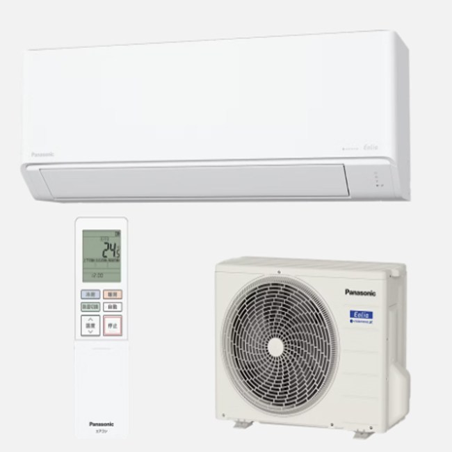 エアコン(2.9～4.0kw) パナソニック 25年度モデル エオリア Jシリーズ【12畳用冷暖房除湿エアコン】 CS-J365D