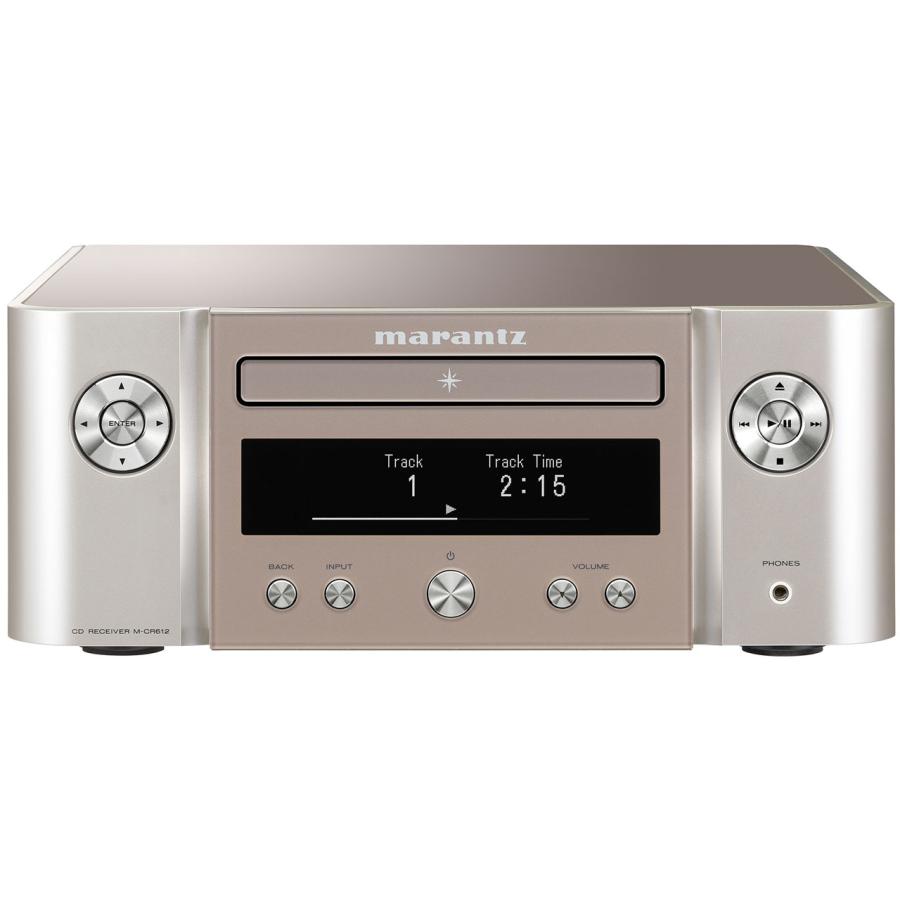 アンプ マランツ HEOS対応ネットワークCDレシーバー M-CR612/FN シルバーゴールド