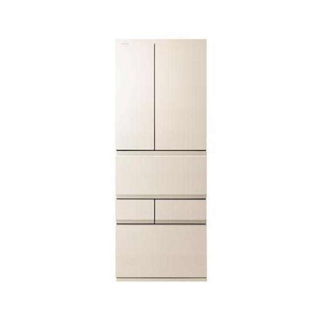 樂天商城 - 東芝 GR-A550FZ-UC 東芝 TOSHIBA 551L 6ドア グレインアイボリー 冷蔵庫(501〜599L) 大型冷蔵庫