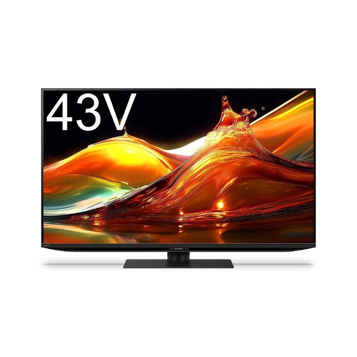 シャープ テレビ43型〜46型 4T-C43HP2 43V型 量子ドット/mini LEDテレビ AQUOS XLED アクオス 4K対応 テレビ TV