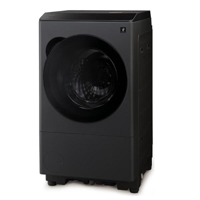 シャープ 洗濯機(ドラム式 8.0kg〜) ES-12X1-HL 洗濯12kg/乾燥6kg 左開き プラズマクラスター グレイングレー ドラム洗濯機 洗濯機 ドラム式